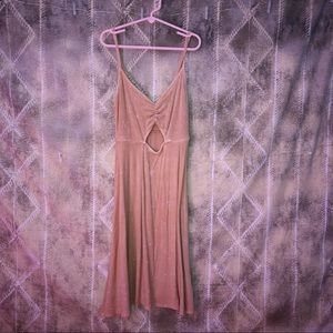 American Eagle Keyhole Mini Dress